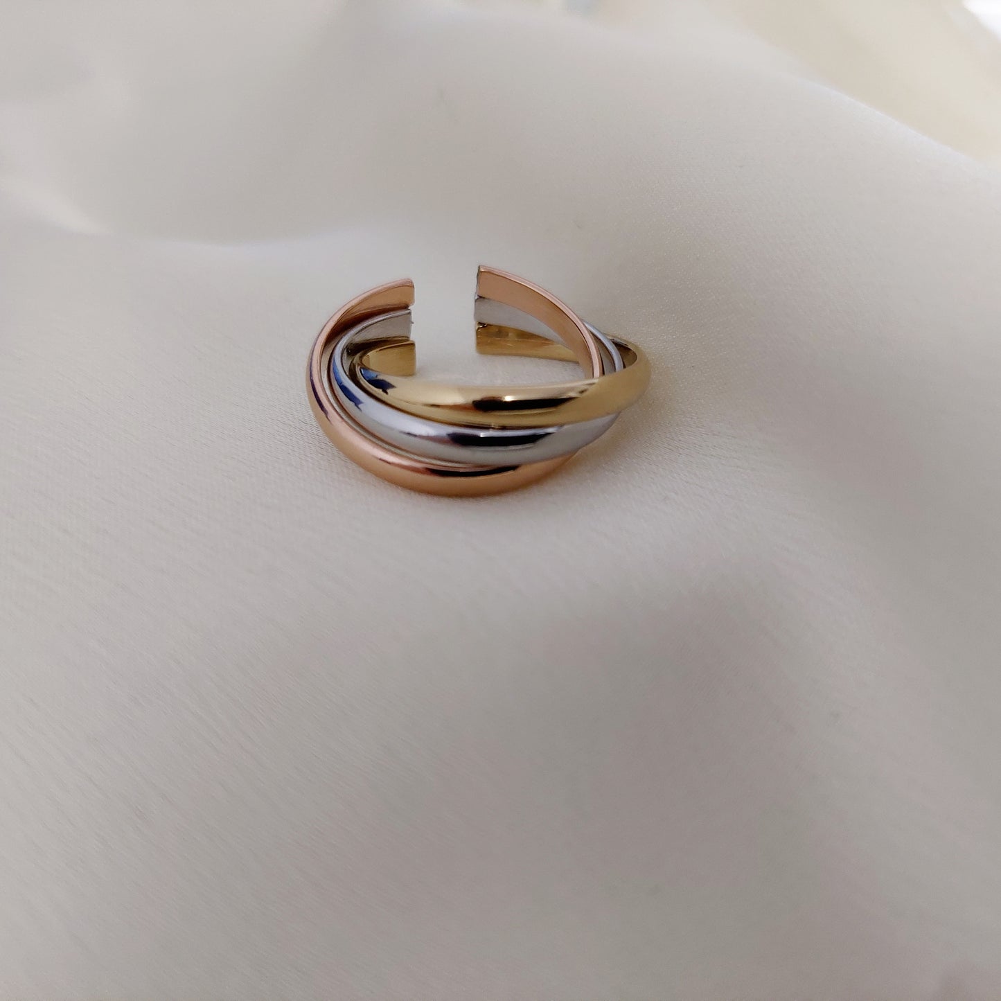 Ring Raya 14 K vergoldet