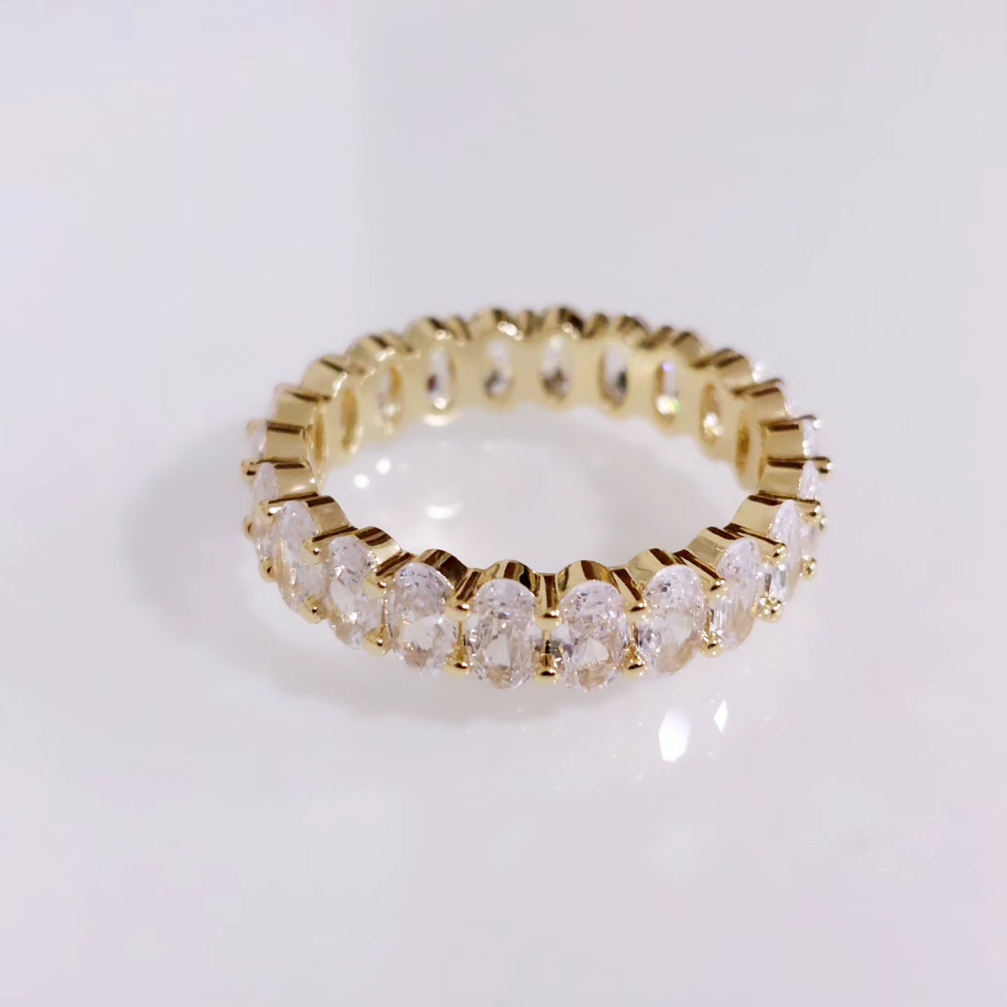 Ring Diamond 14K vergoldet