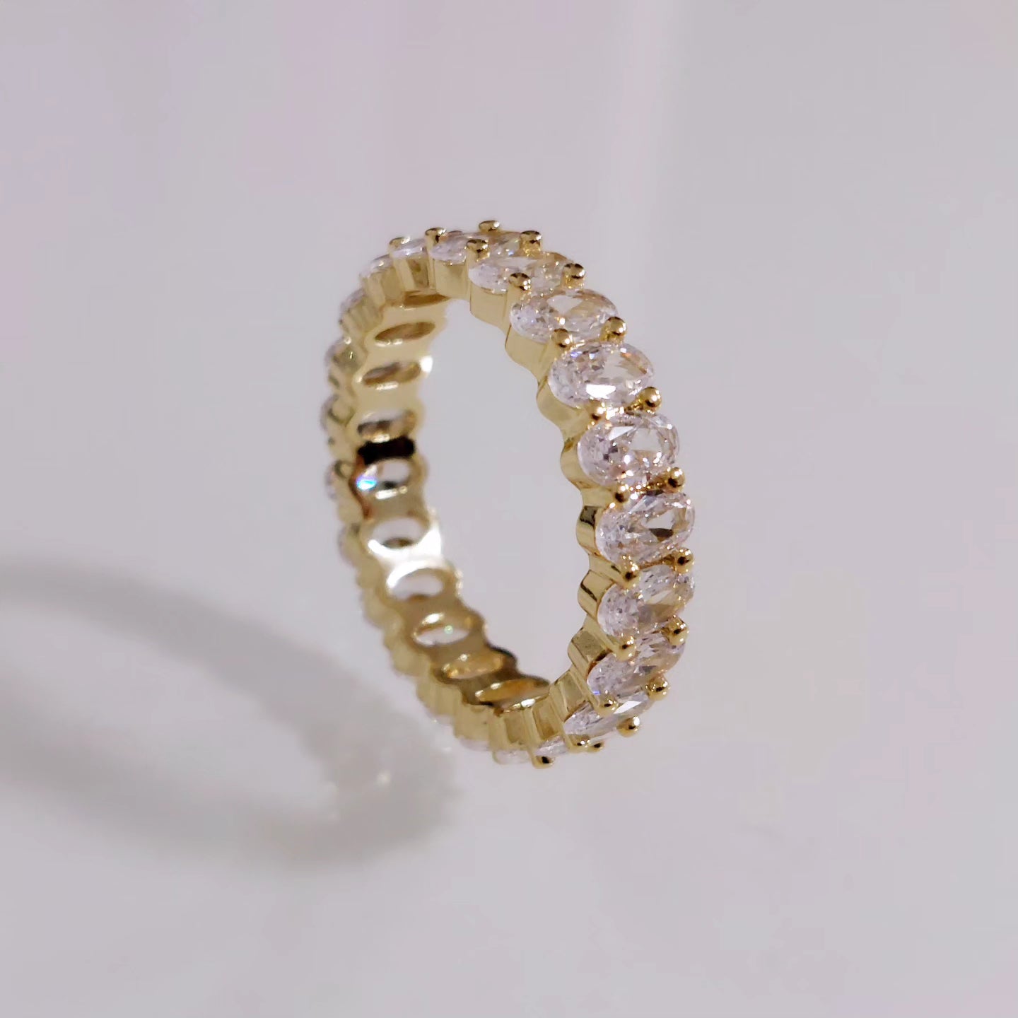 Ring Diamond 14K vergoldet