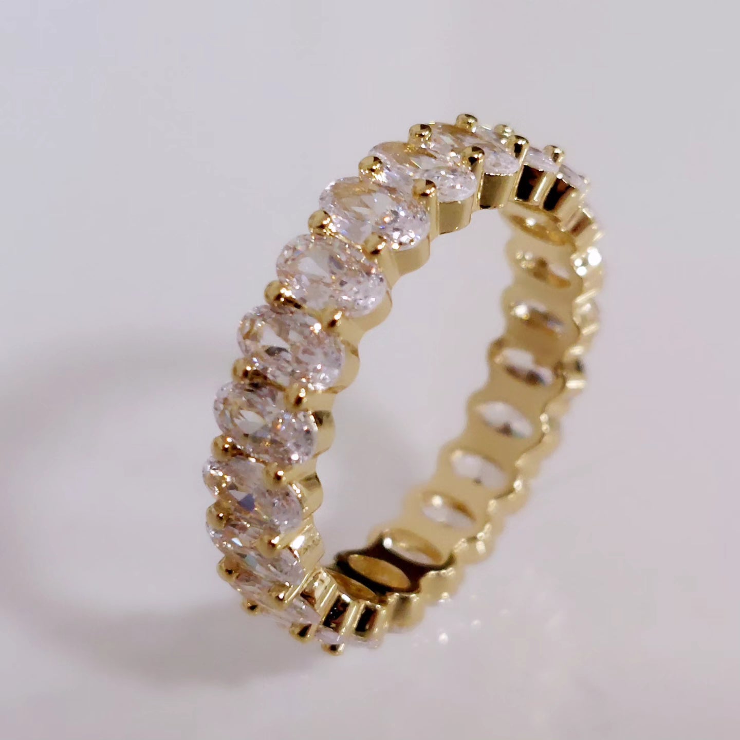 Ring Diamond 14K vergoldet