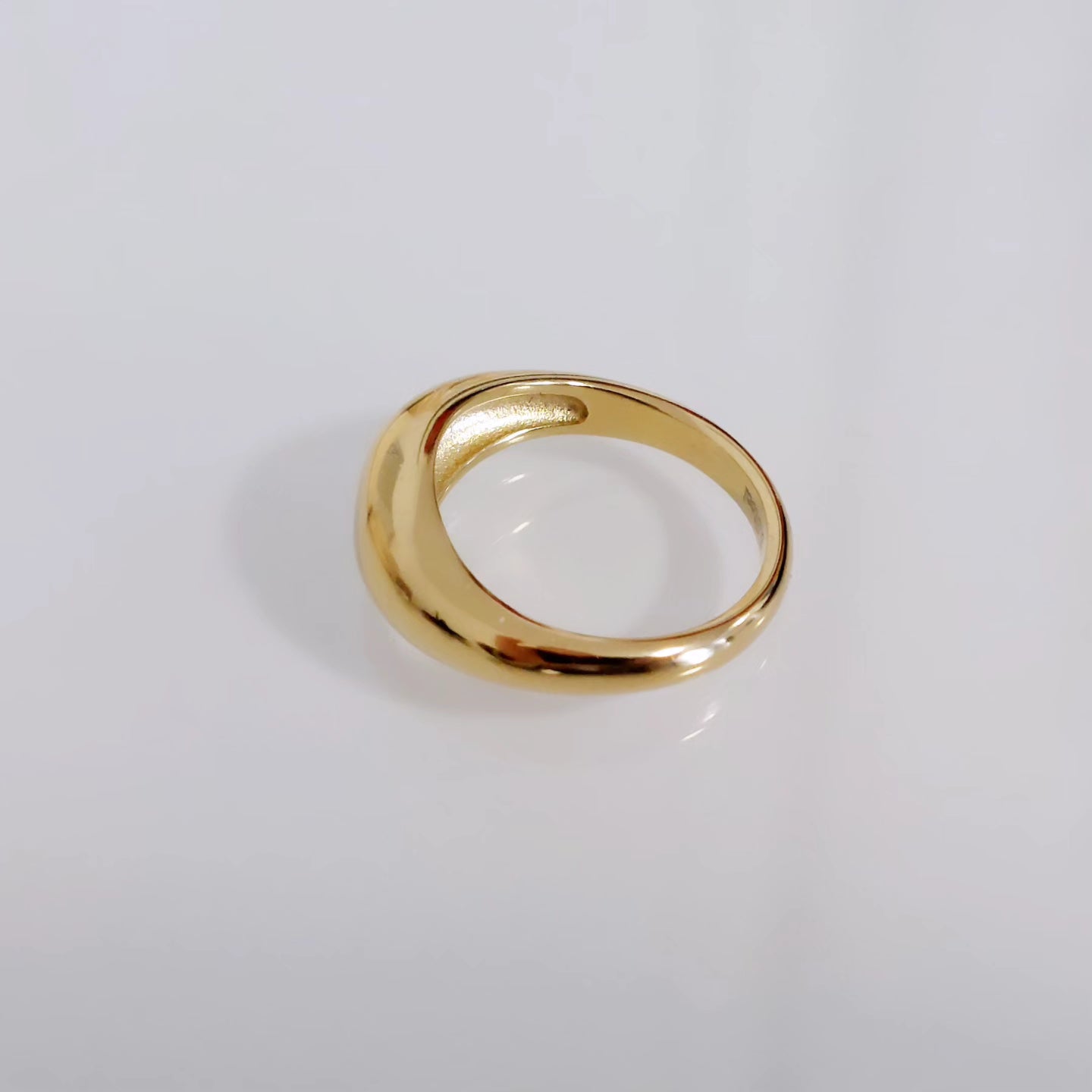 Ring Luna 14 K vergoldet